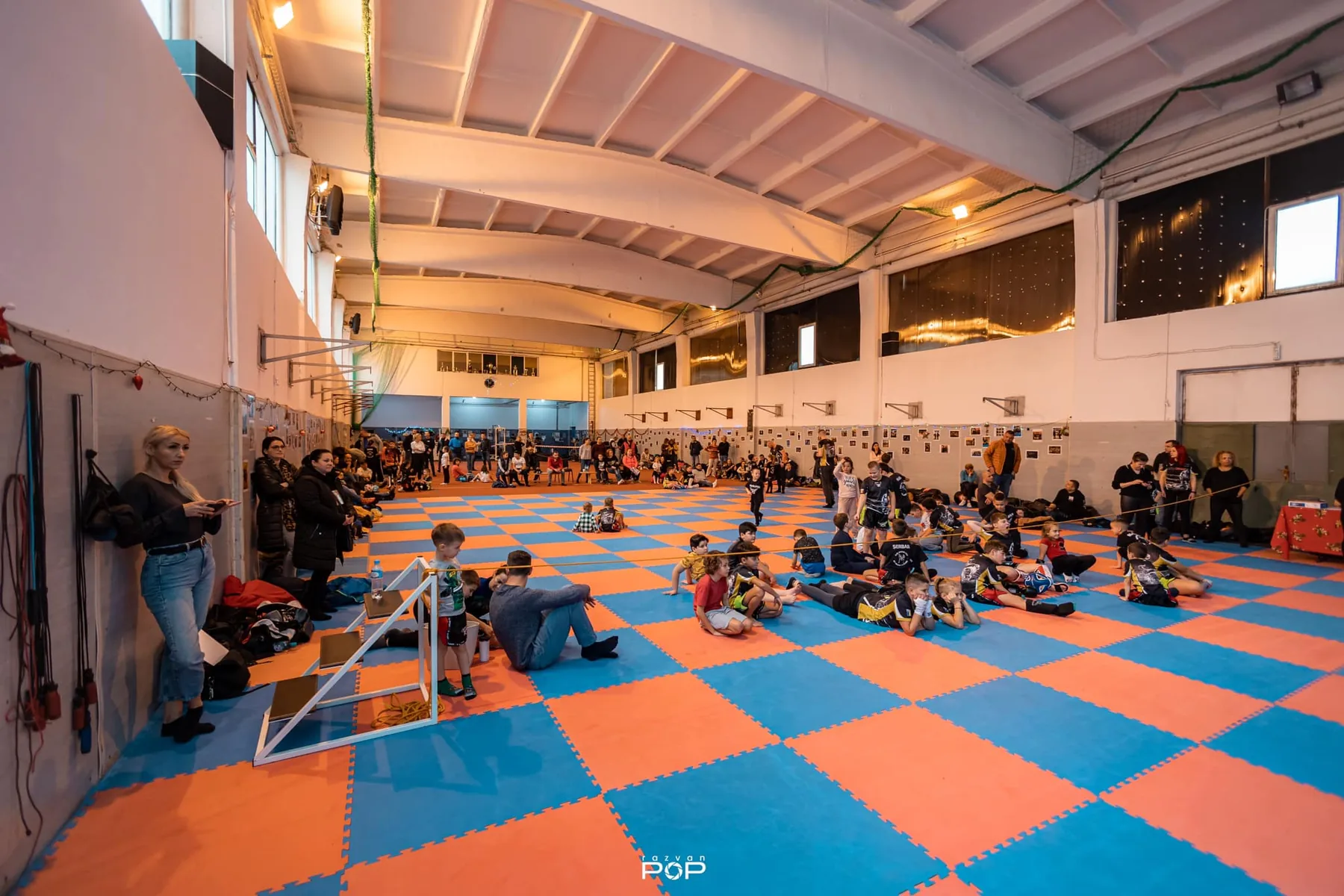 Antrenament în sala clubului